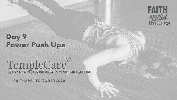 020 TempleCare12 Series | Day 9 Power Push-Ups